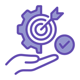 Icono de logro de objetivos